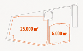 Lageplan der Flächen